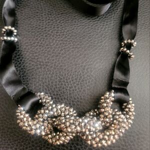 Knotted Bling Necklace